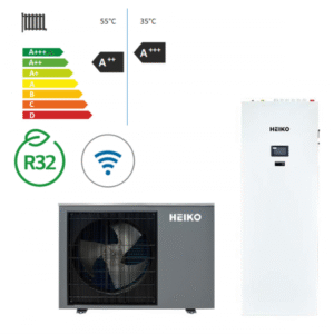 HEIKO THERMAL PLUS 9kW šilumos siurblys oras-vanduo su integruotu boileriu 250 L